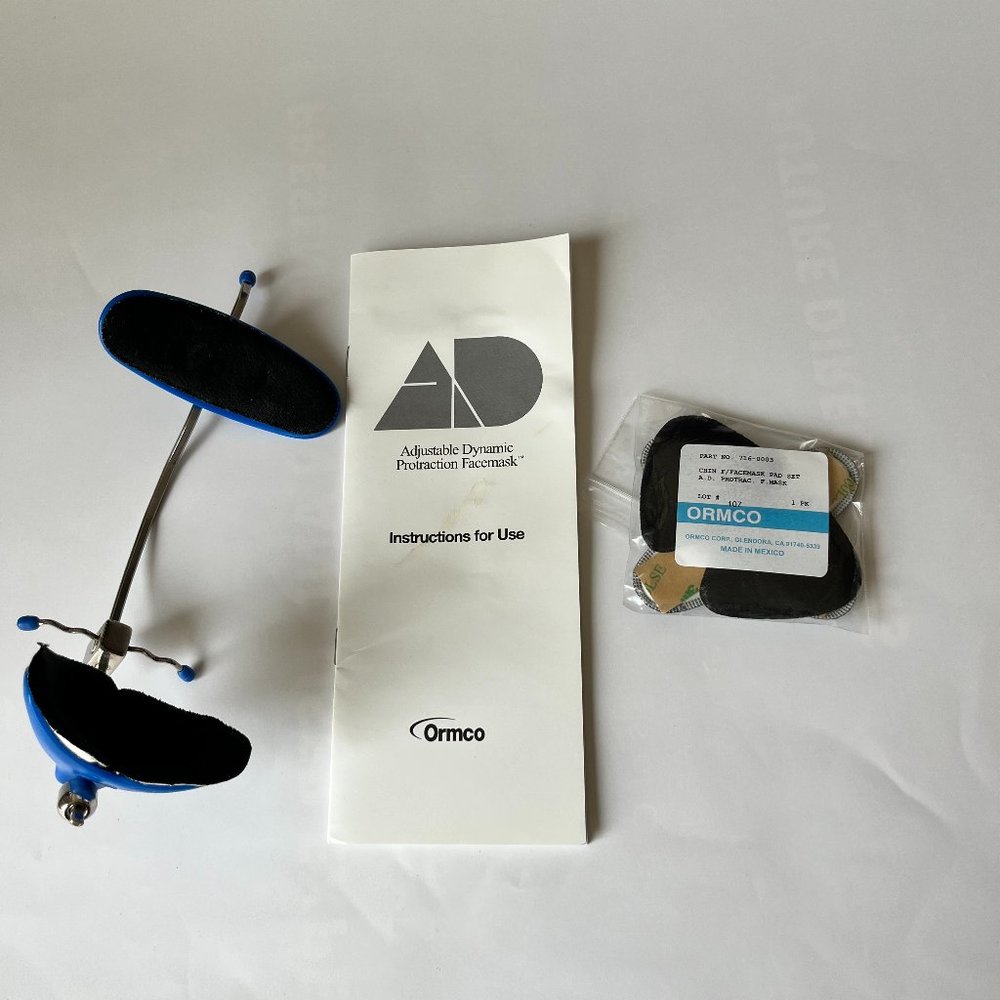 A.D. PROTRACTION FACEMASK BLUE - the Ormco Store
